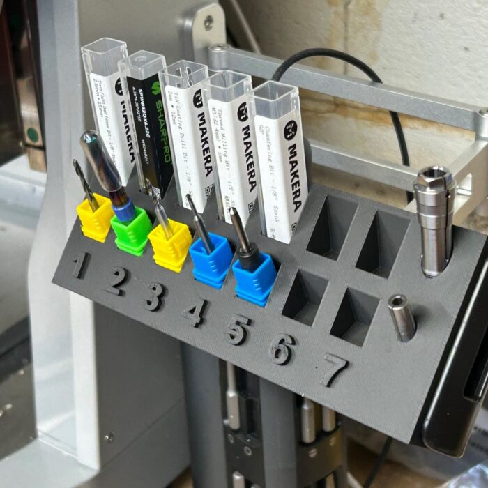 CNC Bit rack for the Carvera Air